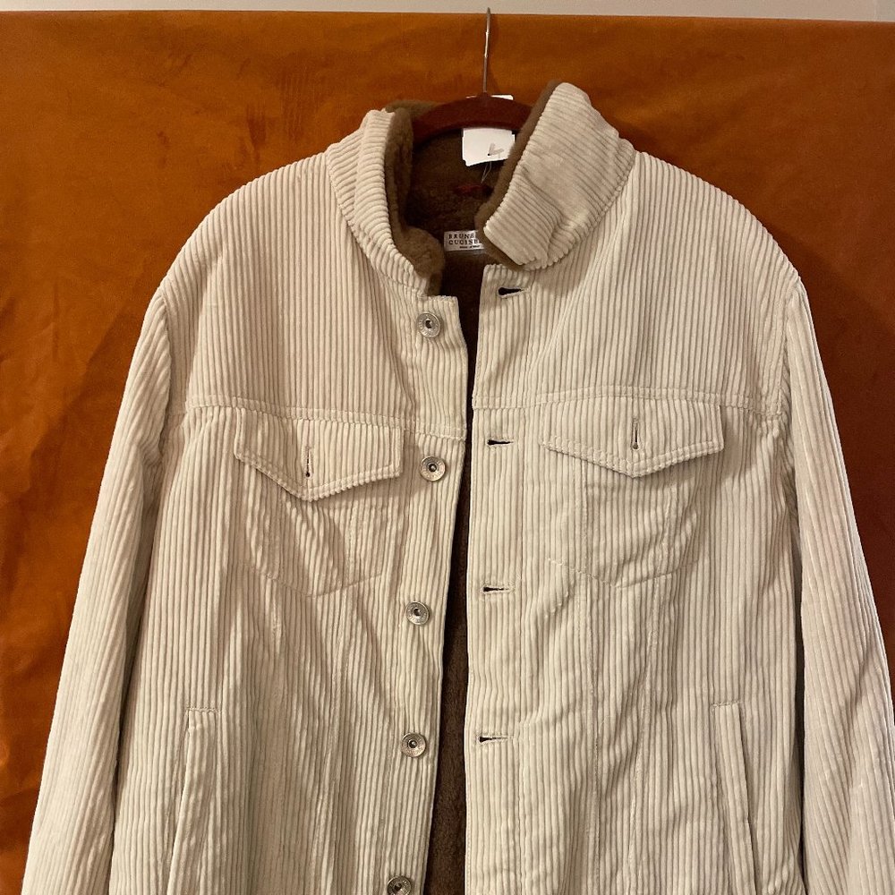 Brunello Cucinelli Men's Corduroy Cashmere Jacket